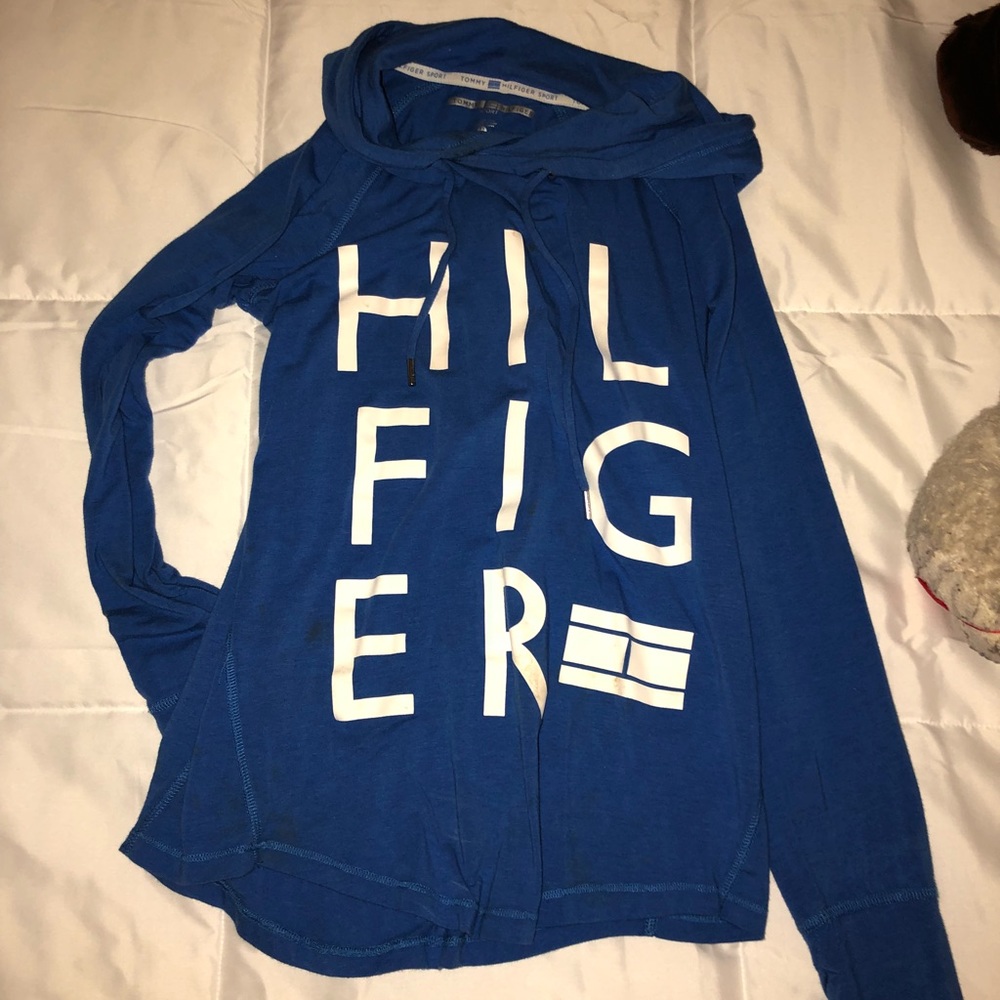 Tommy Hilfiger blue hoodie